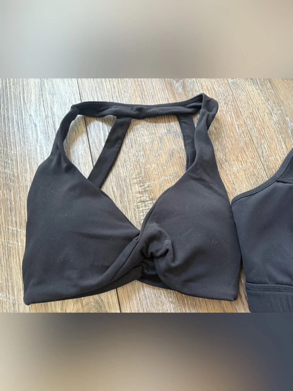 BuffBunny Black Sports Bralettes bundle size small